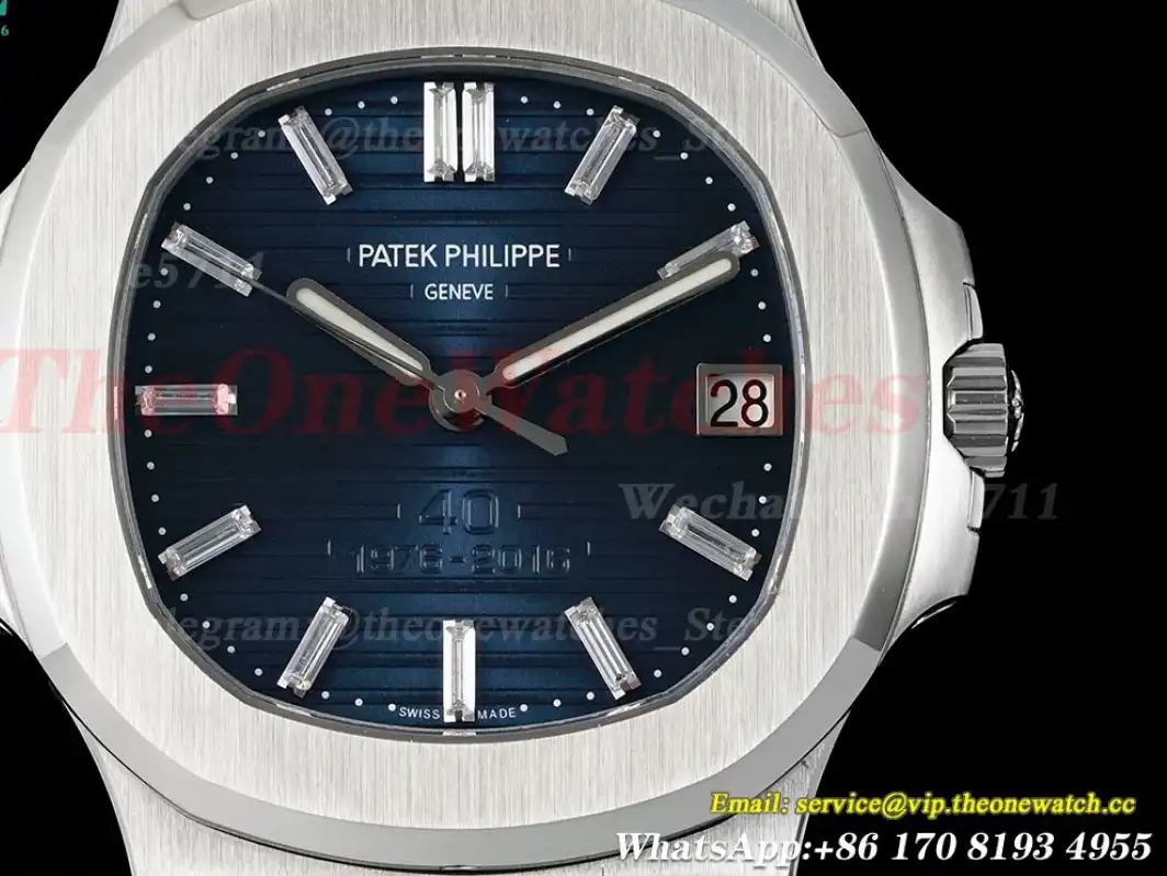 Nautilus 5711 40th SS SS Blue Dial PPF V6 A330