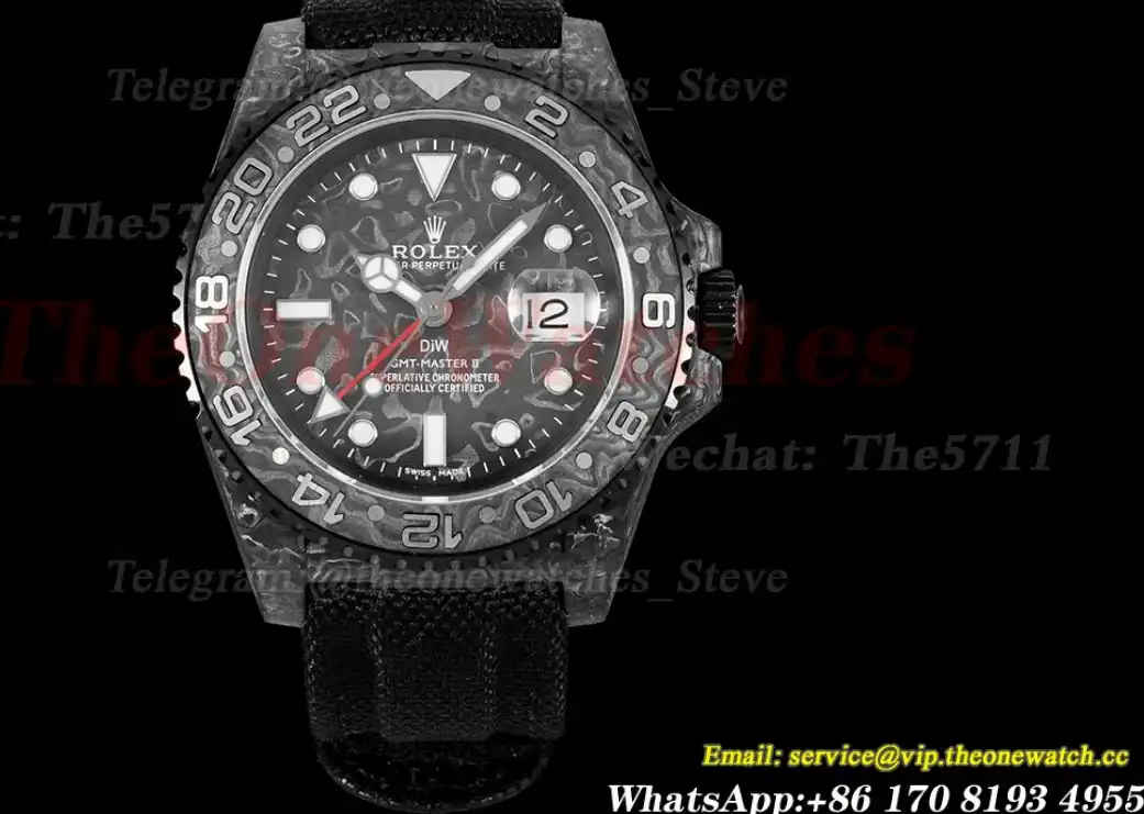 GMT Master II DIW 40mm Num FC NY Black Dot DIWF A3285