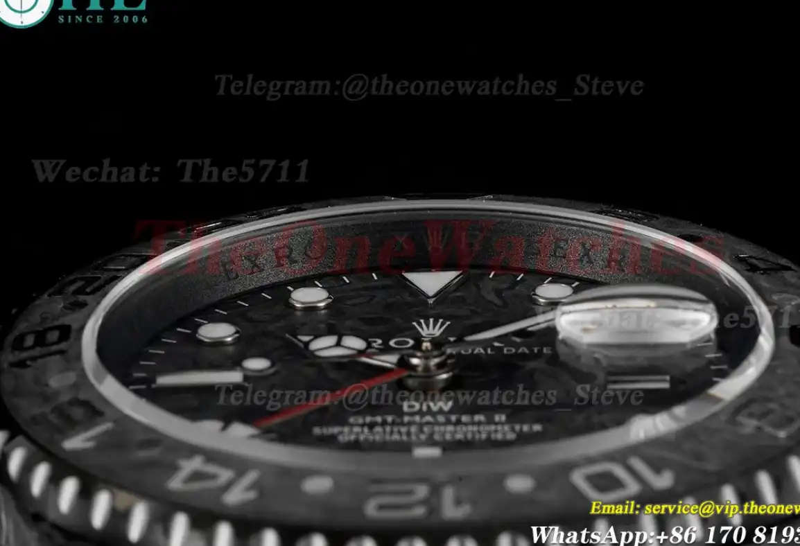 GMT Master II DIW 40mm Num FC NY Black Dot DIWF A3285