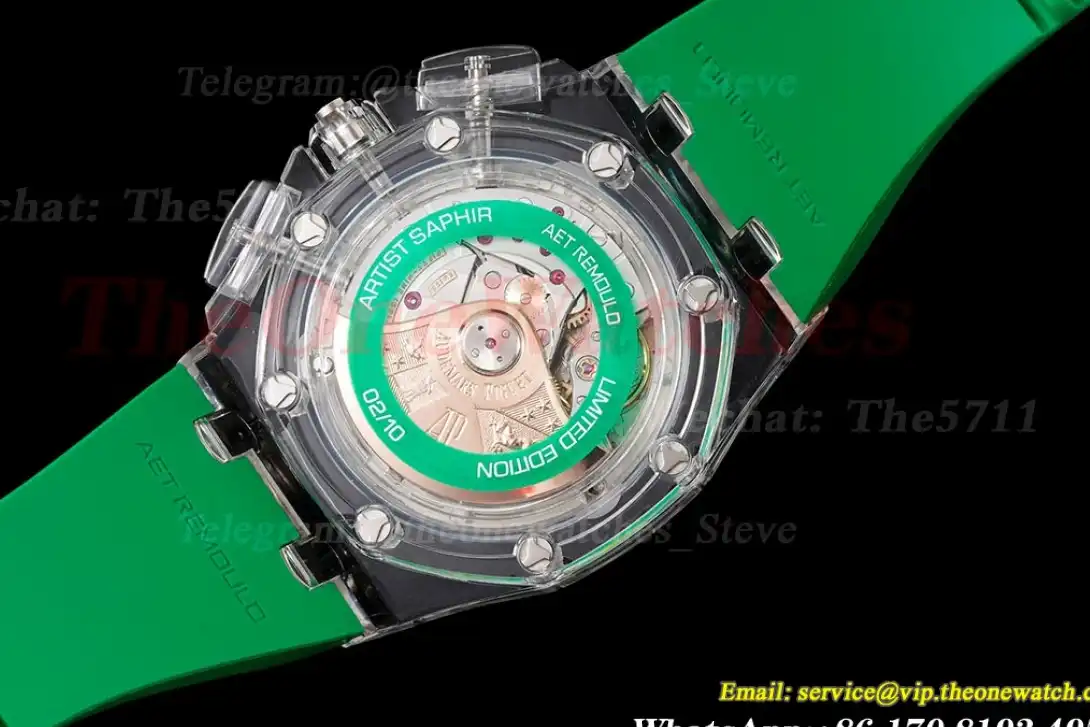 Royal Oak Offshore 44mm Acrylic RU Green APF V2 A3126