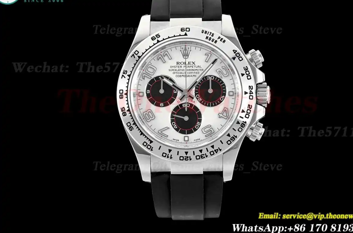 Daytona 116519 40MM SS RU White Num Clean DD4130