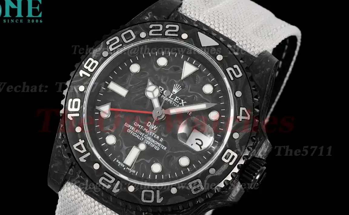 GMT Master II DIW 40mm Num FC NY Black Dot DIWF A3285