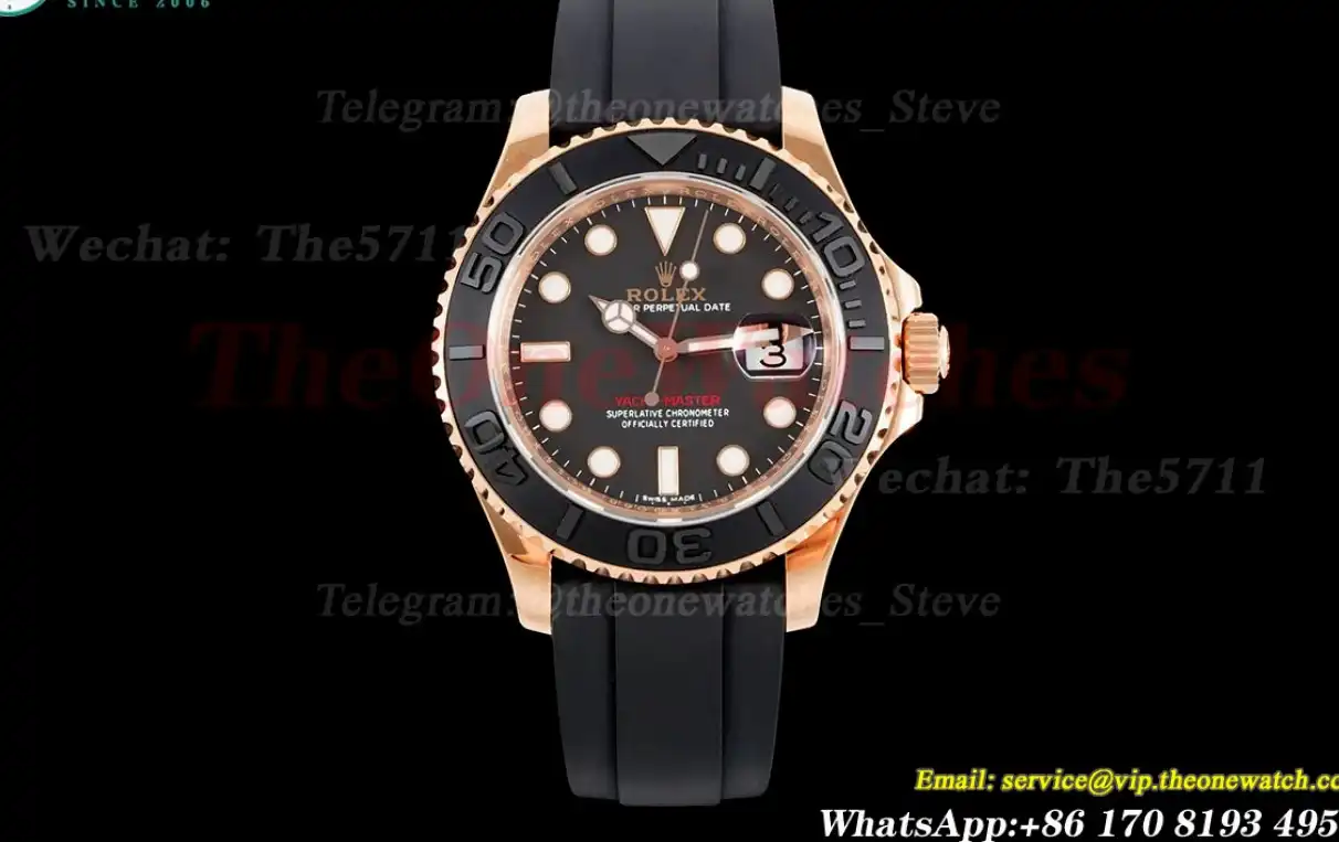 Yacht-Master 116655 40mm RG RU Black Dot VSF VS3135