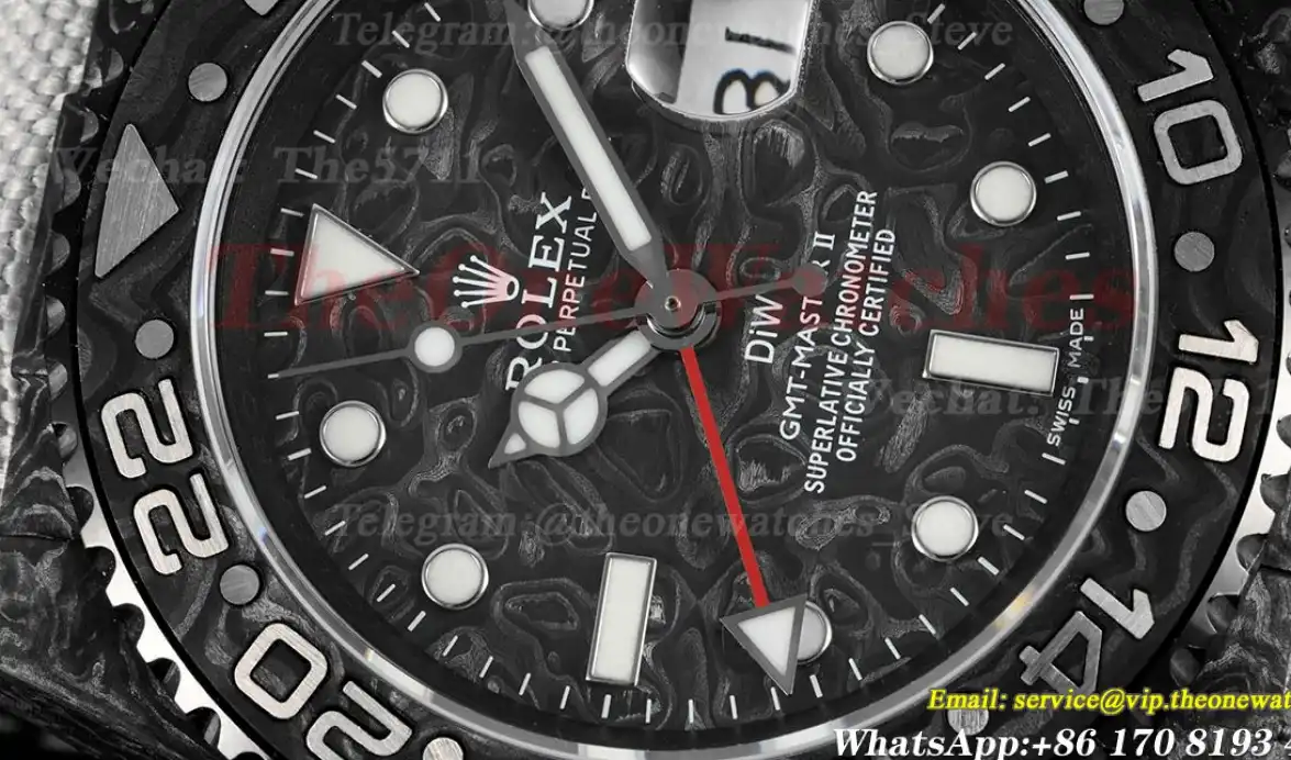 GMT Master II DIW 40mm Num FC NY Black Dot DIWF A3285