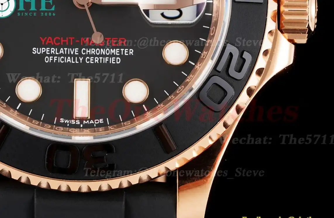 Yacht-Master 116655 40mm RG RU Black Dot VSF VS3135