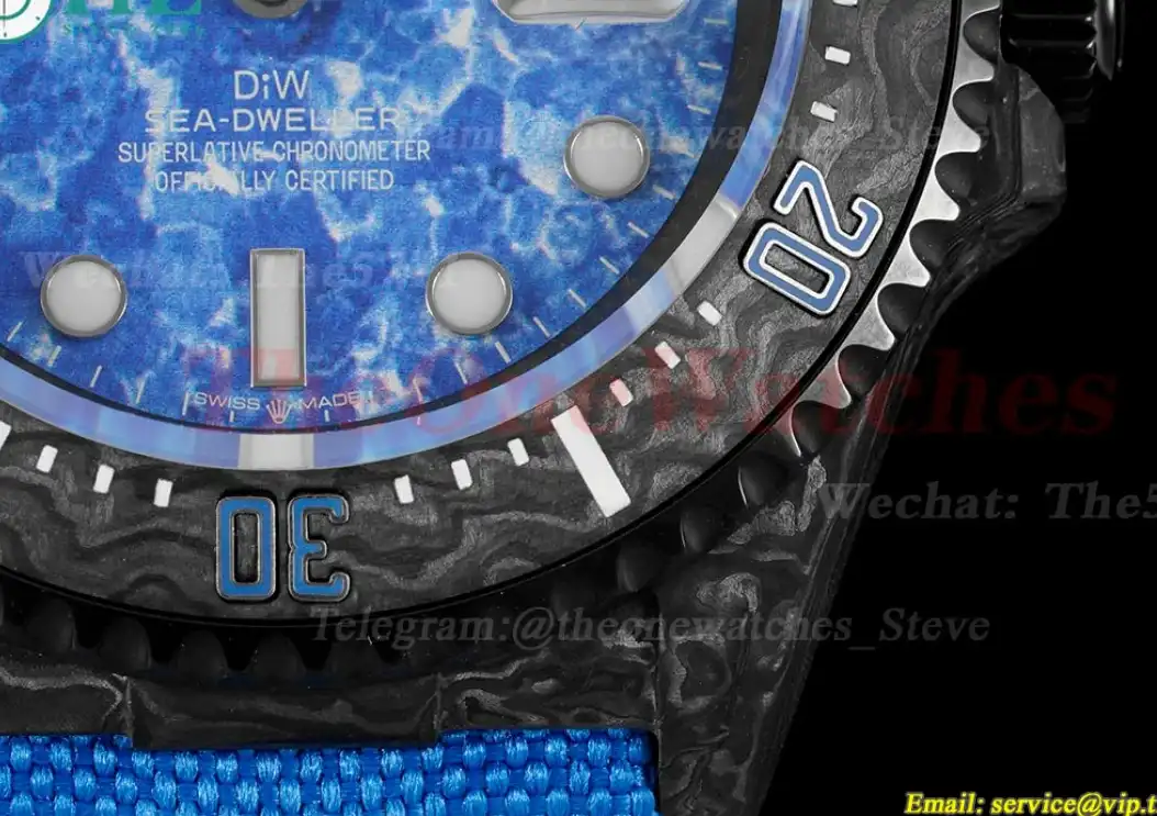 SeaDweller DIW 43mm FC NY Ocean Blue Dial DIWF VR3235