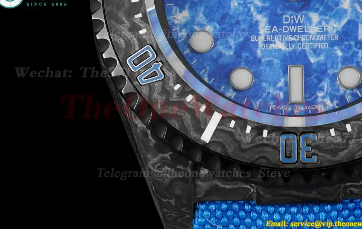 SeaDweller DIW 43mm FC NY Ocean Blue Dial DIWF VR3235