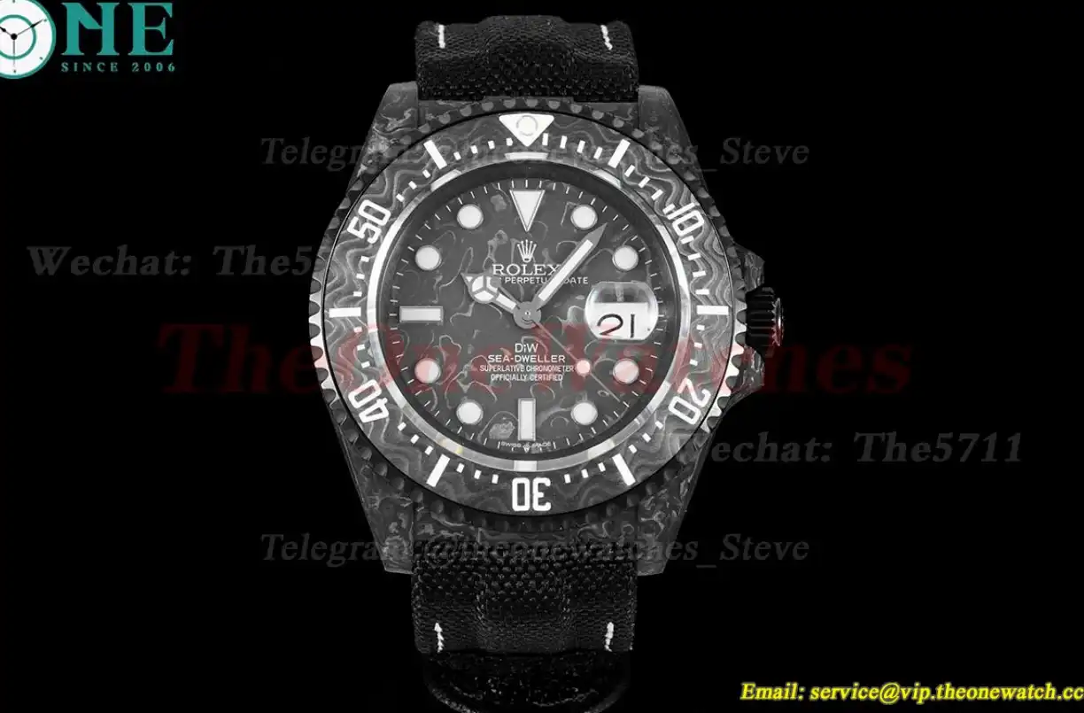 SeaDweller DIW 43mm FC NY Black Carbon Dial DIWF VR3235