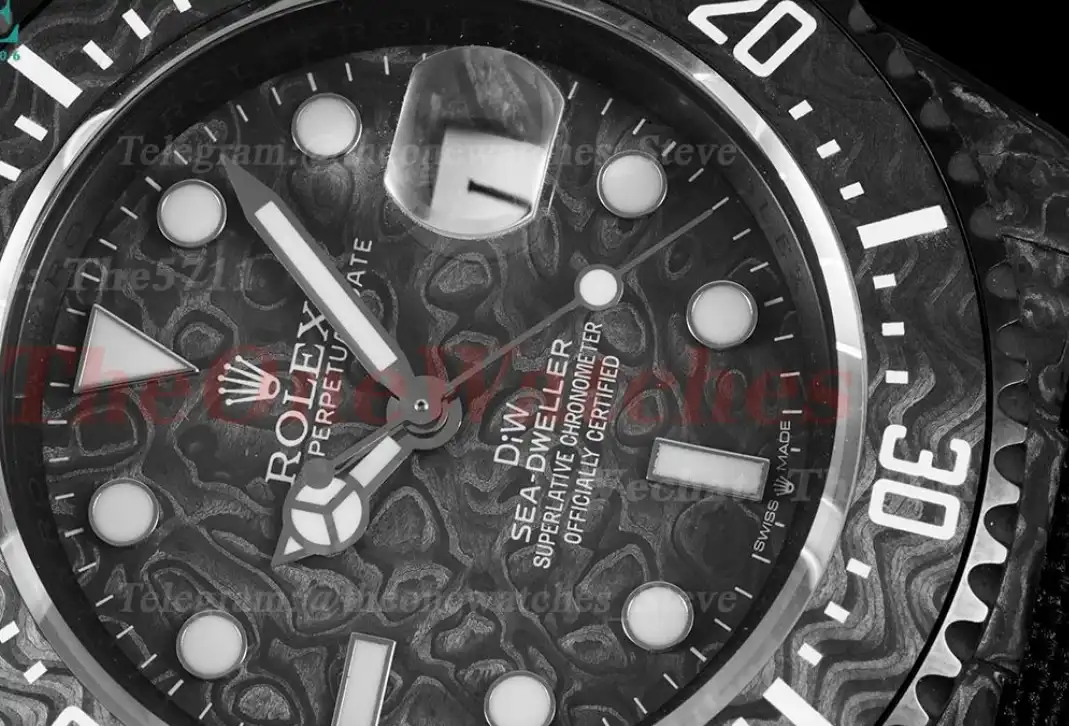 SeaDweller DIW 43mm FC NY Black Carbon Dial DIWF VR3235