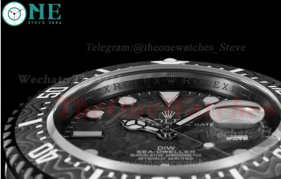 SeaDweller DIW 43mm FC NY Black Carbon Dial DIWF VR3235