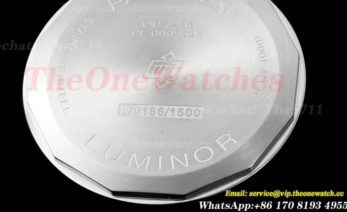 PAM1084 Luminor 44mm Black Dial SS LE HWF A6497