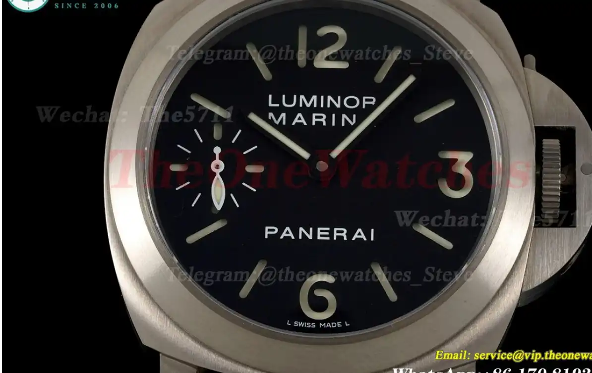 PAM177 Luminor 44mm Black Dial Titanium LE HWF A6497