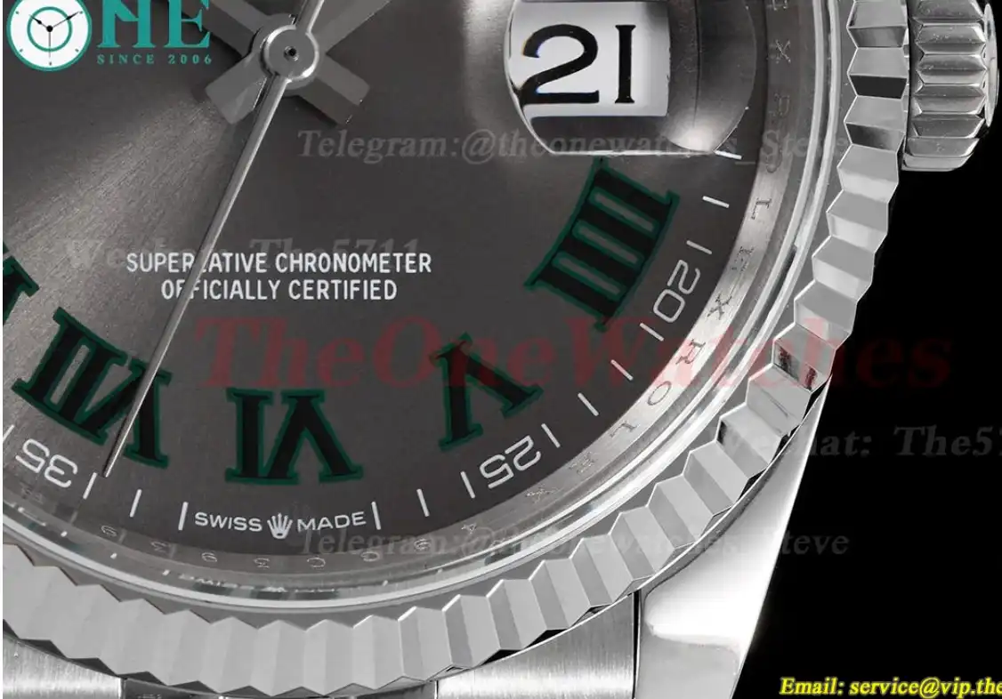 Datejust 126234 36mm Jub Grey Dia SS SS GMF VR3235