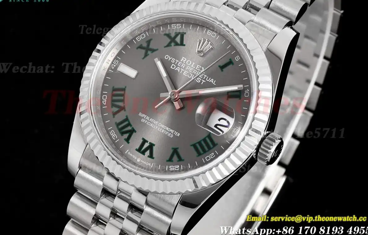 Datejust 126234 36mm Jub Grey Dia SS SS GMF VR3235