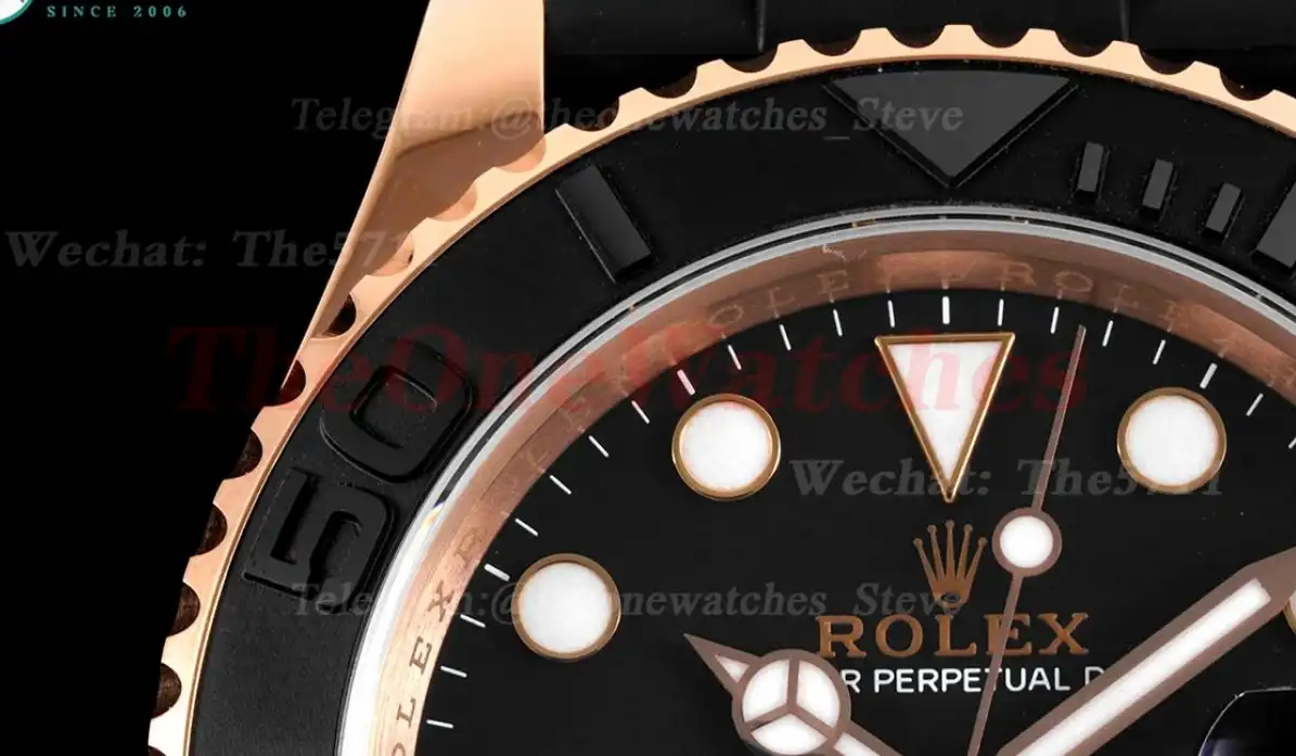 Yacht-Master 126655 40mm RG RU Black Dot VSF VS3235