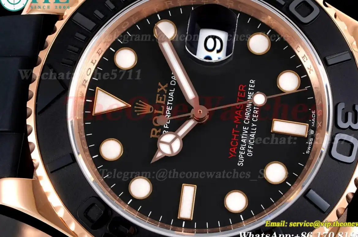 Yacht-Master 126655 40mm RG RU Black Dot VSF VS3235