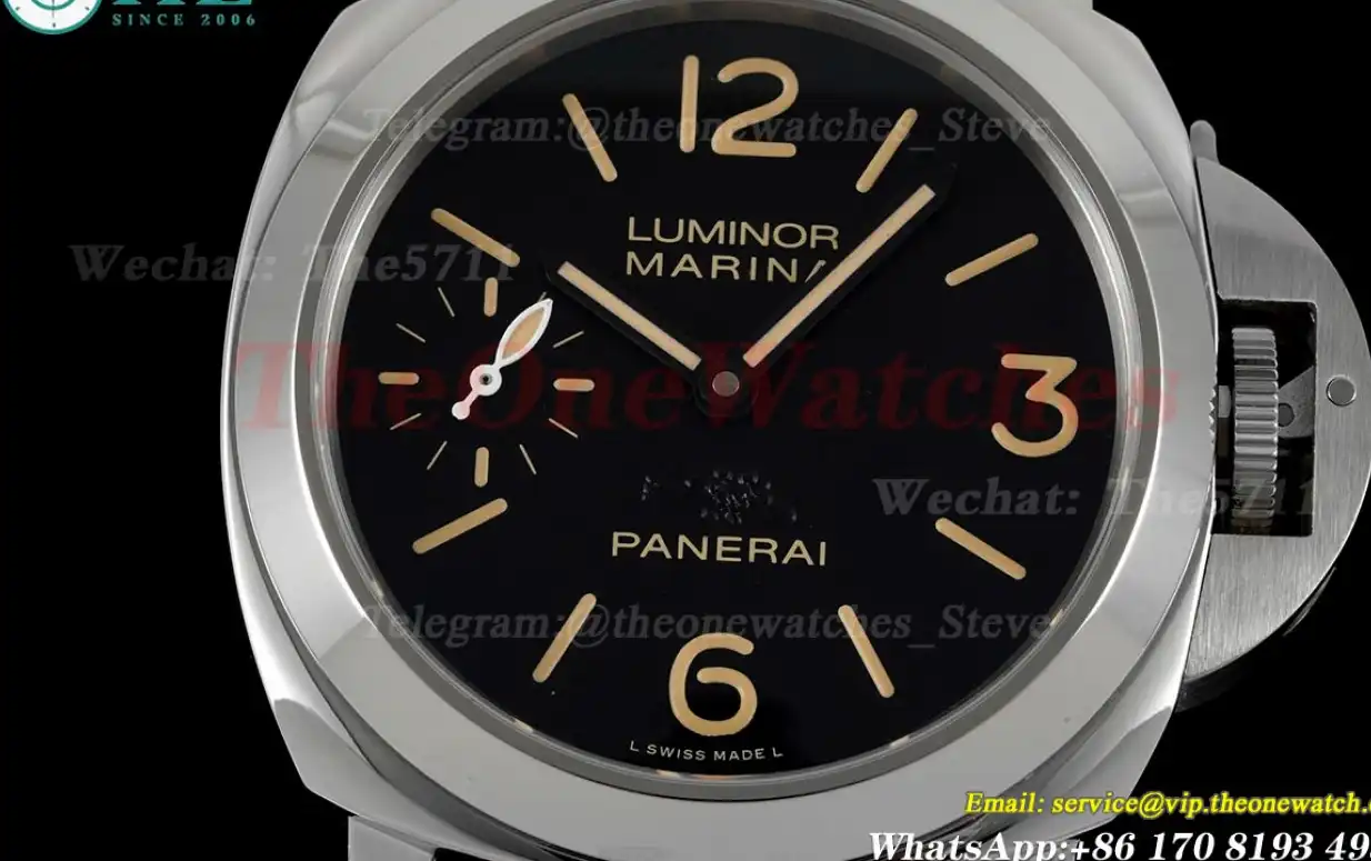 PAM416 Luminor Severly Hills 44mm Black Dial SS LE HWF A6497