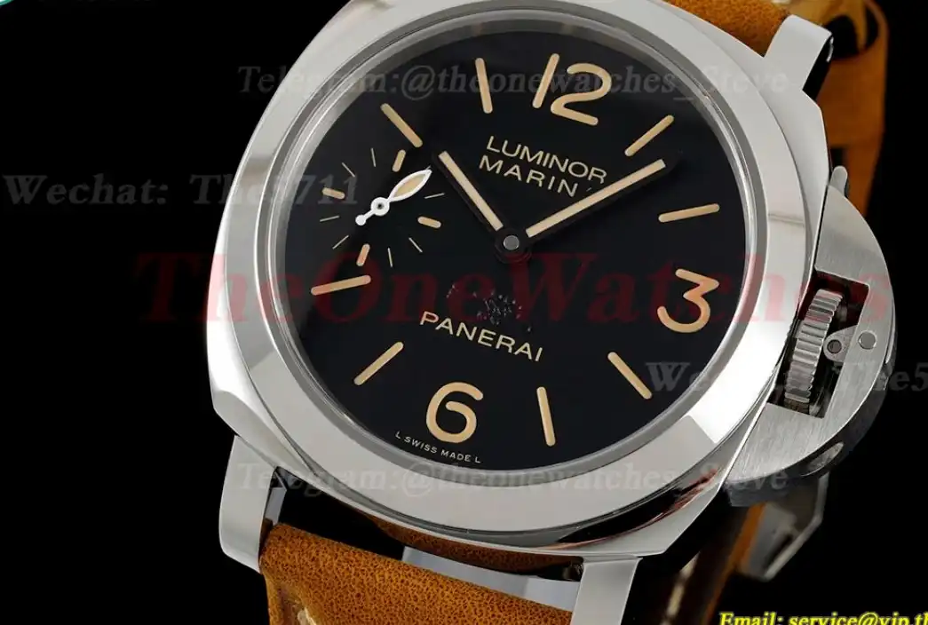 PAM416 Luminor Severly Hills 44mm Black Dial SS LE HWF A6497