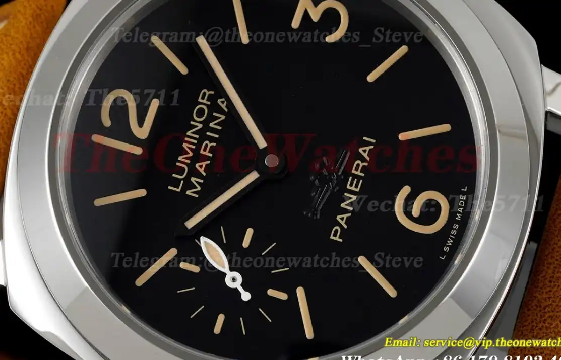 PAM416 Luminor Severly Hills 44mm Black Dial SS LE HWF A6497