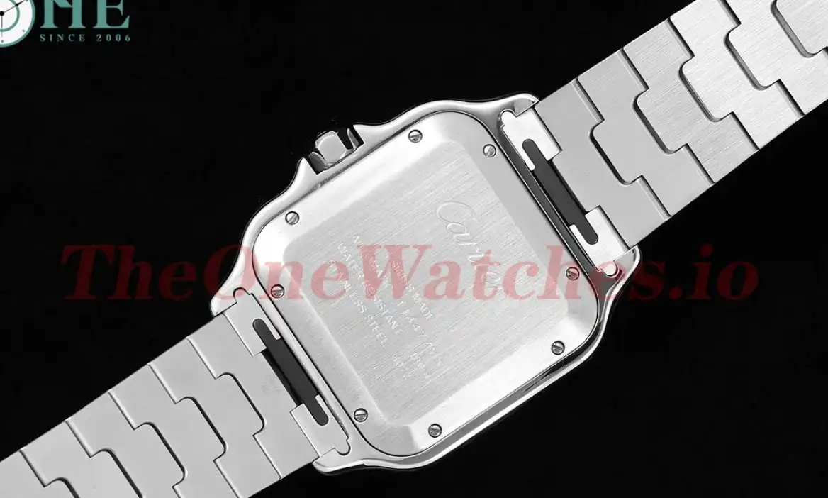 Cartier - Santos De Cartier 2018 Mens XL 40mm YG SS Wht BVF MY9019