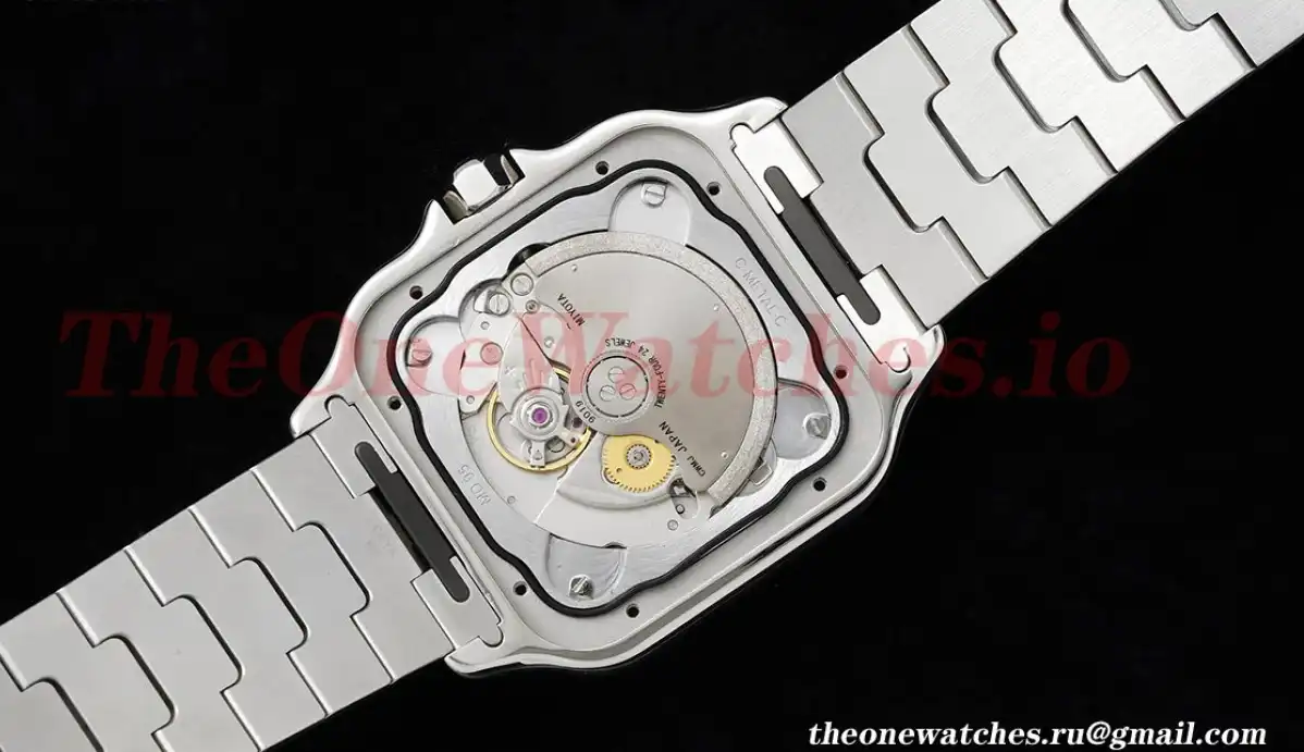 Cartier - Santos De Cartier 2018 Mens XL 40mm YG SS Wht BVF MY9019