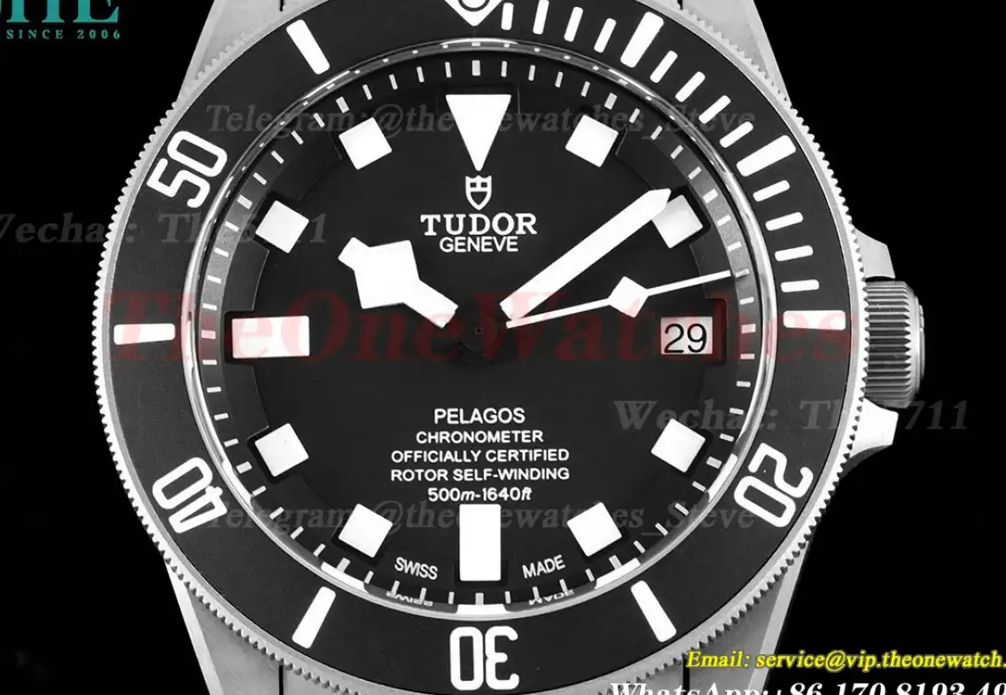 Tudor Pelagos Titanium 42mm TI TI Black XF V5 A2824