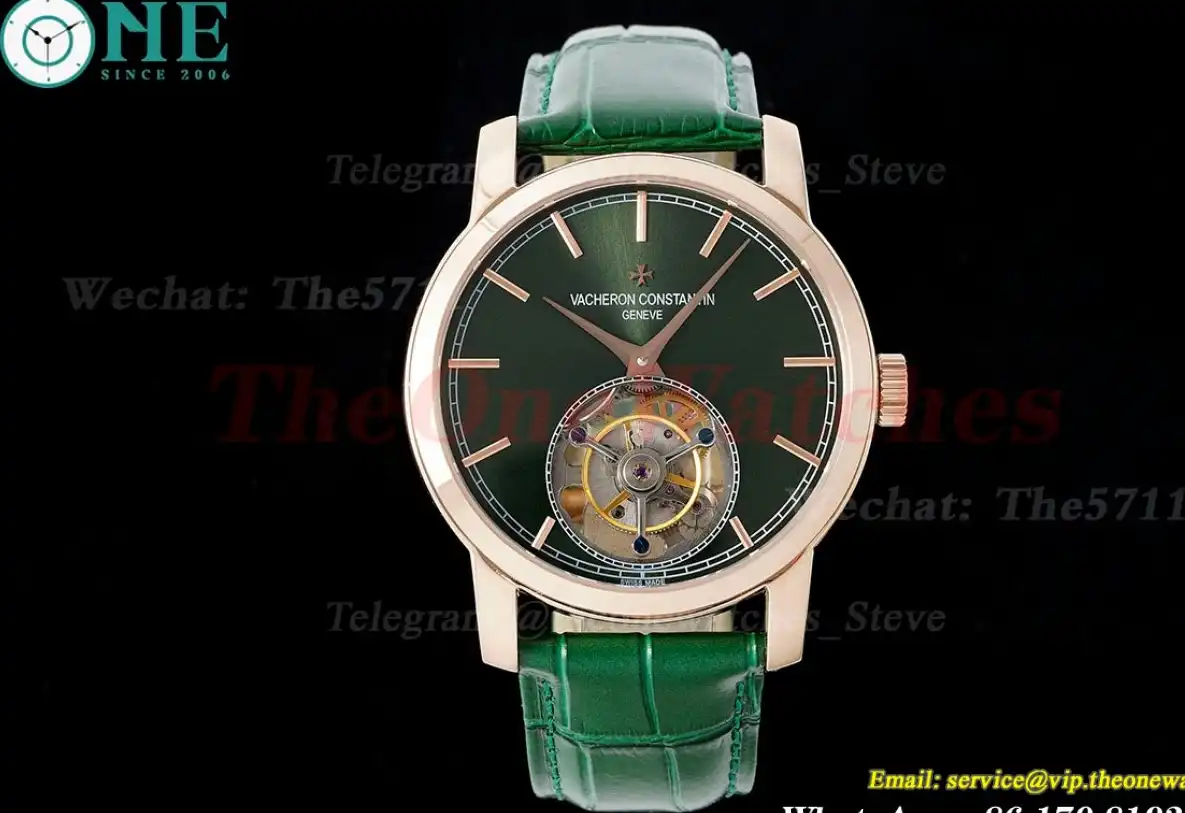 Traditionnelle 41mm RG LE Green Dial RMSF Tourb