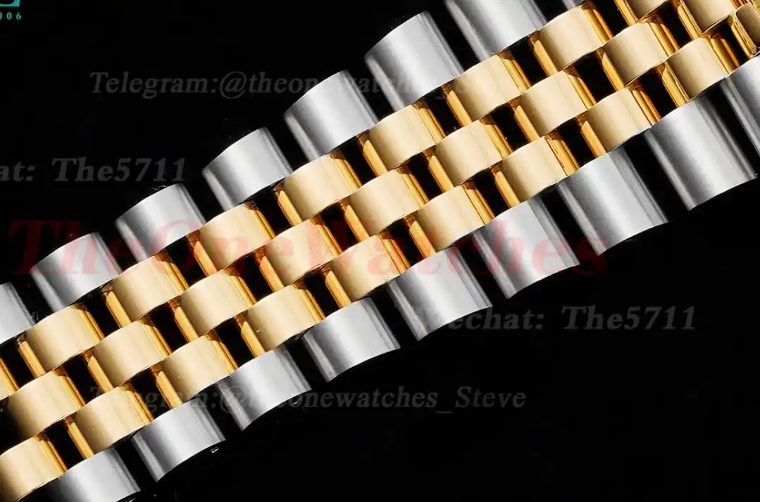 Datejust 126333 41mm Jubilee 904L SS YG Black Dia King VR3235