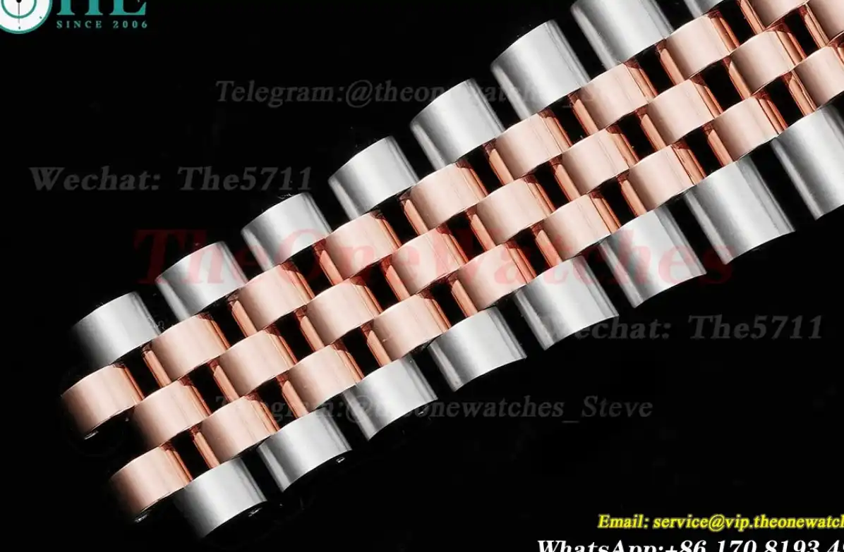 Datejust 126301 41mm Jubilee 904L SS RG RG Dia King VR3235