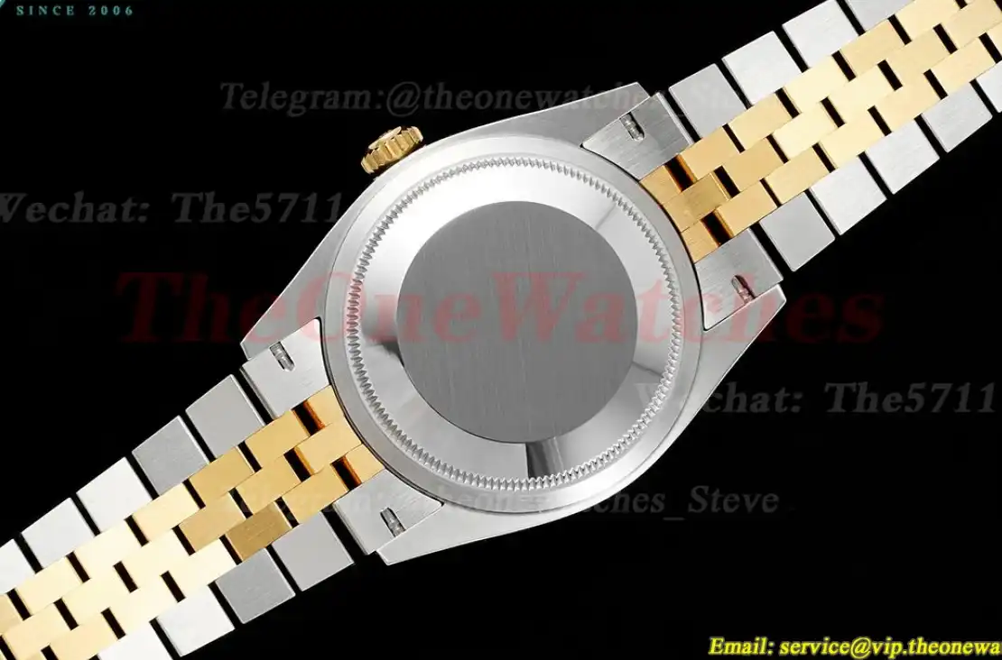 Datejust 126233 36mm Jub YG SS Gold Textured Dial Clean SH3235