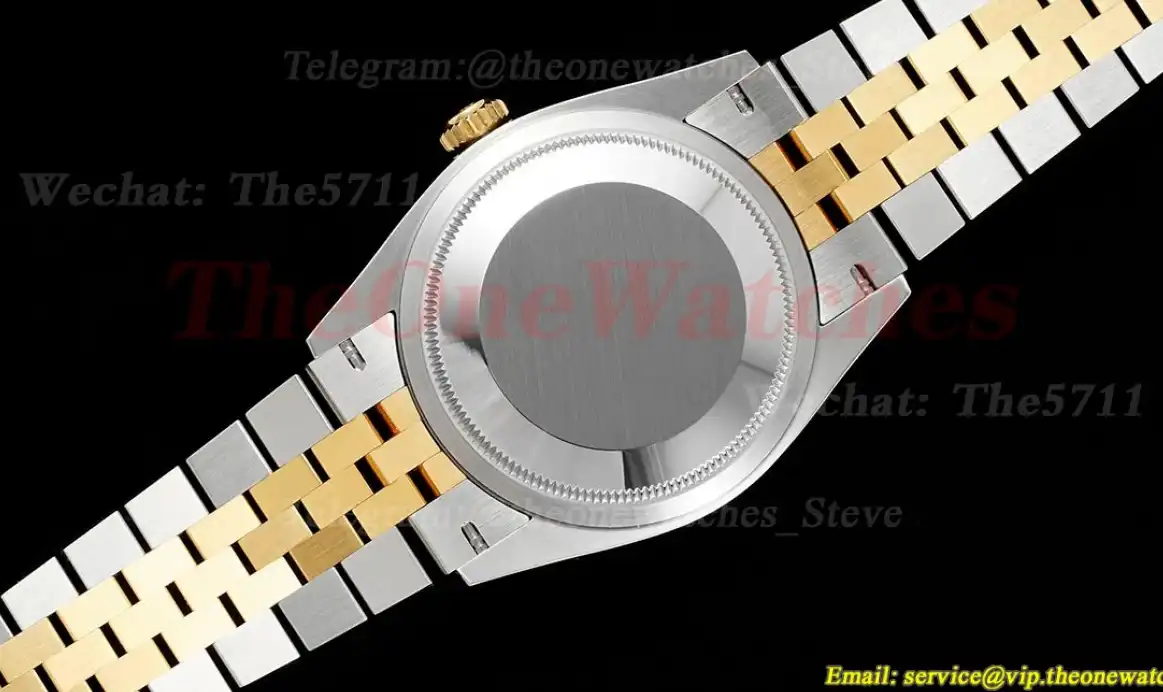 Datejust 126233 36mm Jub YG SS Black Dia Clean SH3235