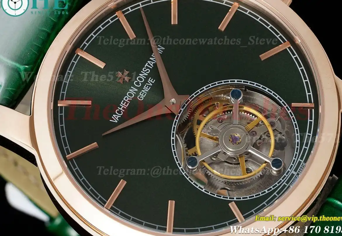 Traditionnelle 41mm RG LE Green Dial RMSF Tourb