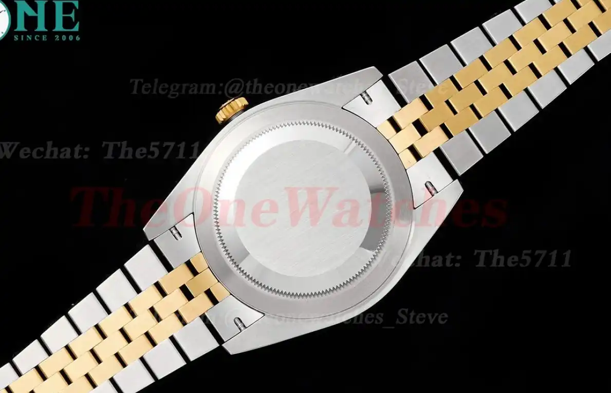 Datejust 126303 41mm Jubilee 904L SS YG Gold Textured Stk King VR3235