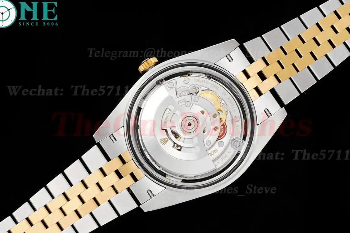 Datejust 126303 41mm Jubilee 904L SS YG Gold Textured Stk King VR3235