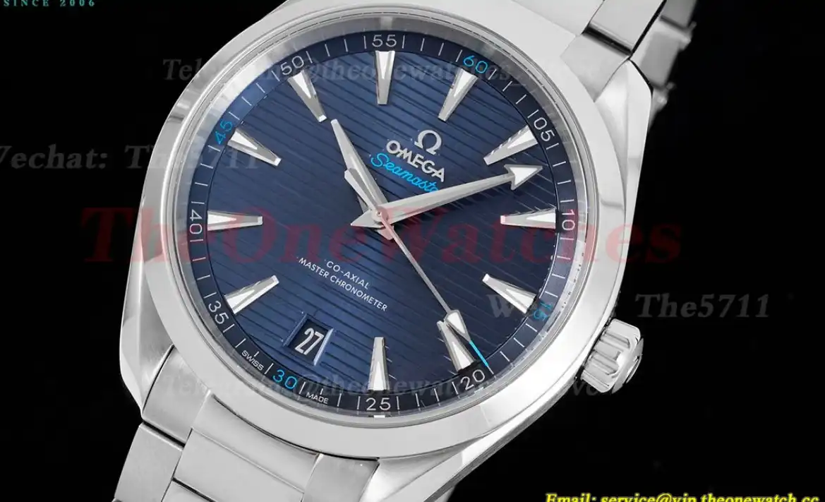 Aqua Terra 150m 41mm Master SS SS Dark Blue VSF A8900 Super Clone