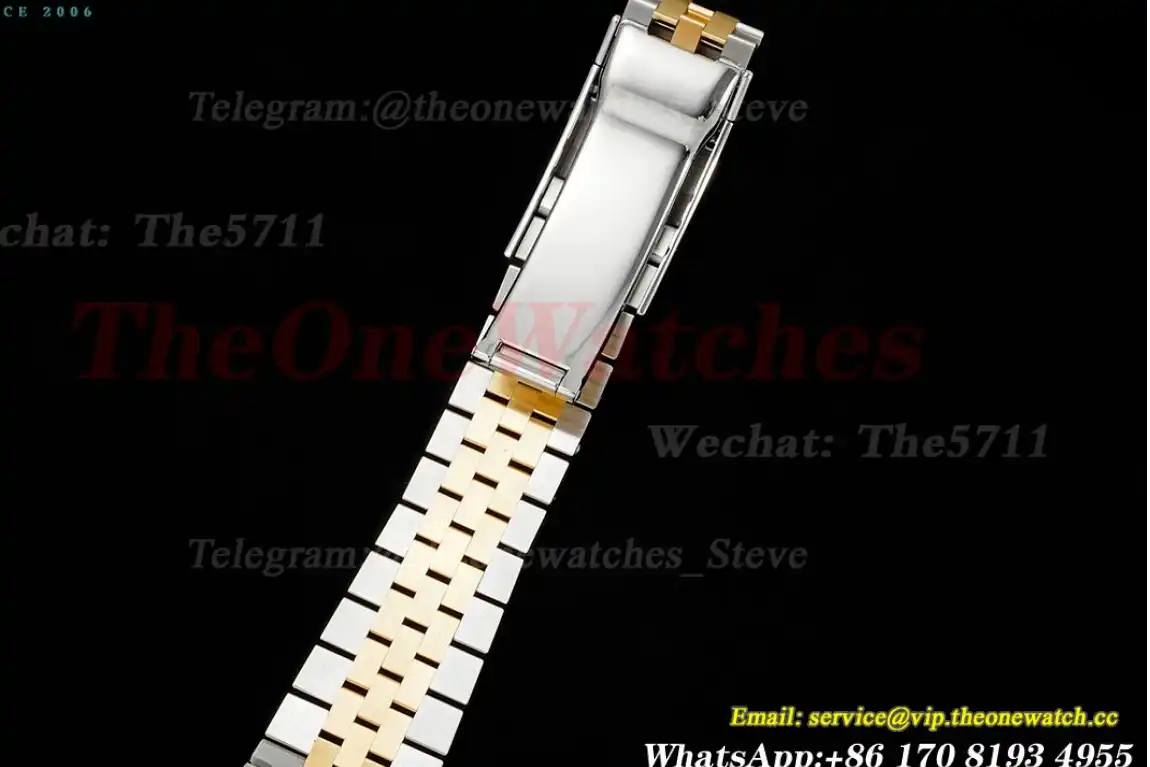 Datejust 126233 36mm Jub YG SS Gold Textured Dial Clean SH3235