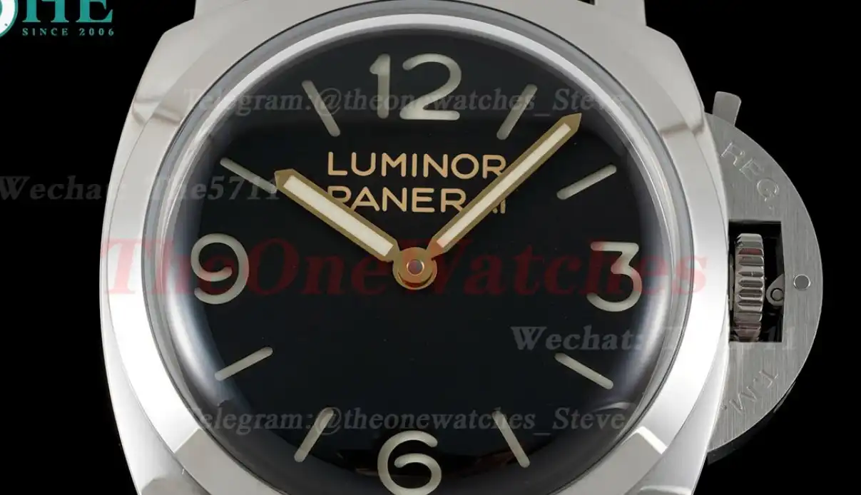 PAM606 Luminor 47mm Black Dial SS NY HWF A3000