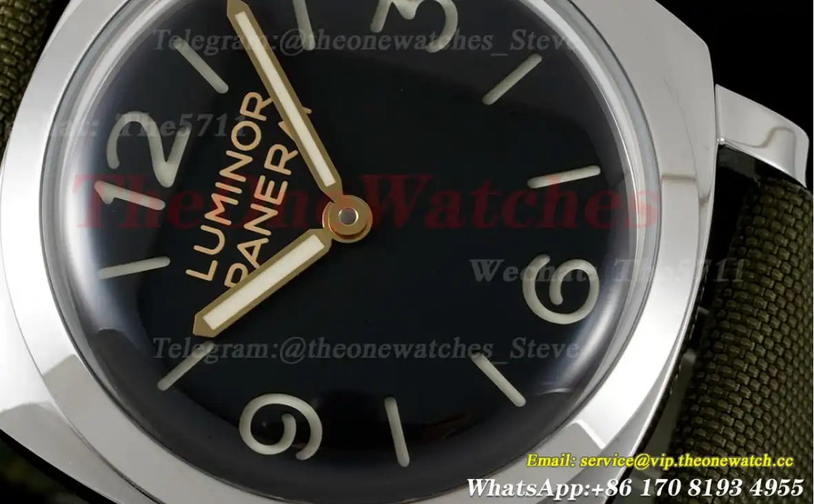 PAM606 Luminor 47mm Black Dial SS NY HWF A3000