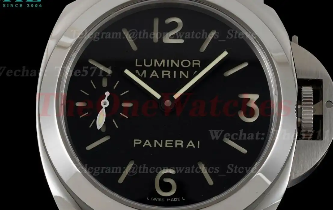 PAM111 Luminor 44mm Black Dial SS LE HWF A6497