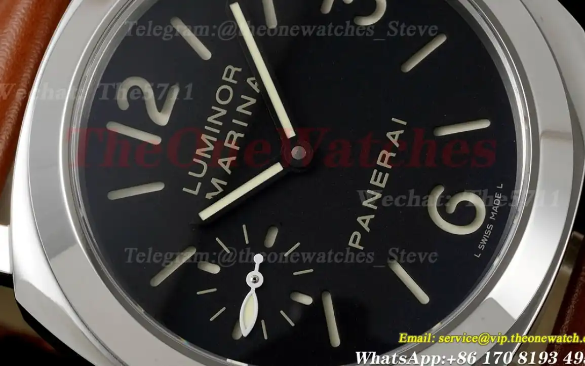 PAM111 Luminor 44mm Black Dial SS LE HWF A6497