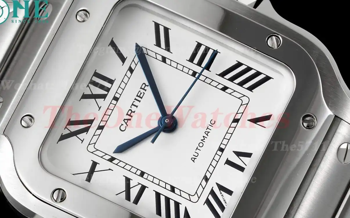 Santos De Cartier 35mm SS SS White Dial BVF MY9039