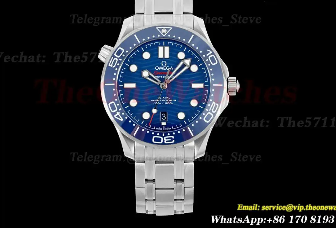 Seamaster 300m 42mm SS SS Blue VSF V2 A8800