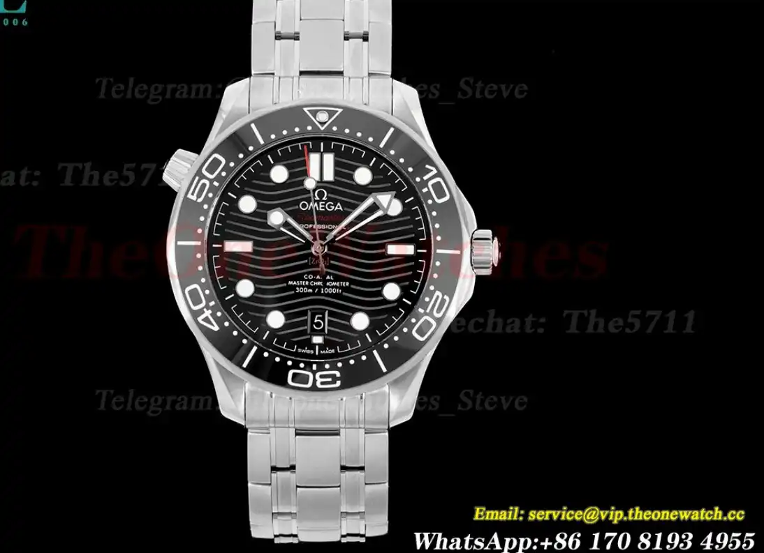 Seamaster 300m 42mm SS SS Black VSF V2 A8800