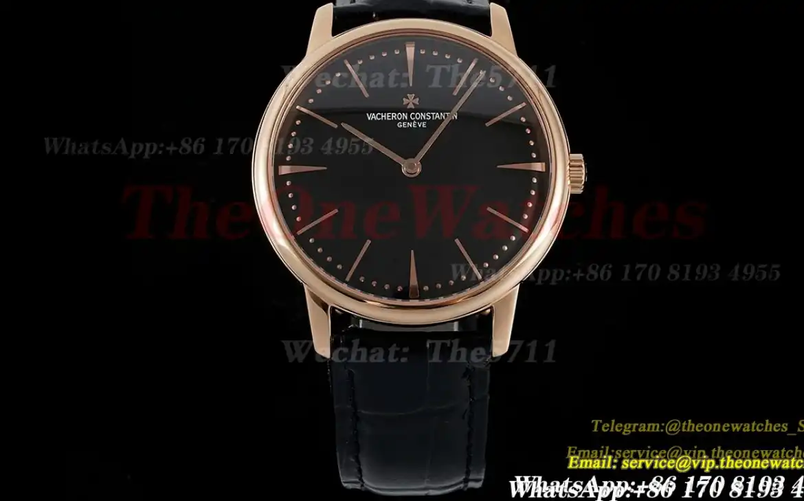 Patrimony 81180 RG LE Black Dial KZF MY9015