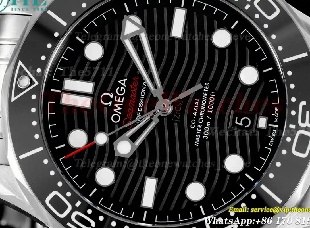 Seamaster 300m 42mm SS SS Black VSF V2 A8800