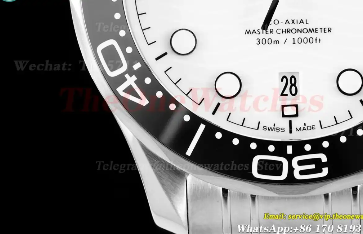 Seamaster 300m 42mm SS SS White VSF V2 A8800