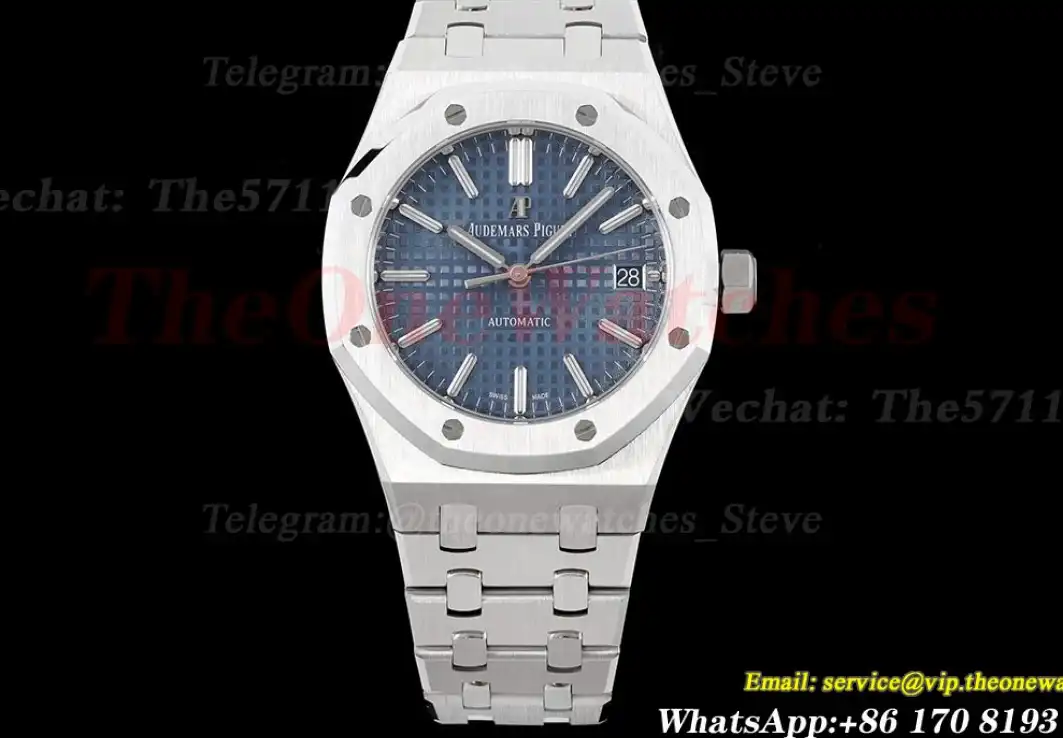 Royal Oak 15450 SS SS Blue Stk APSF SA3120 Super Clone