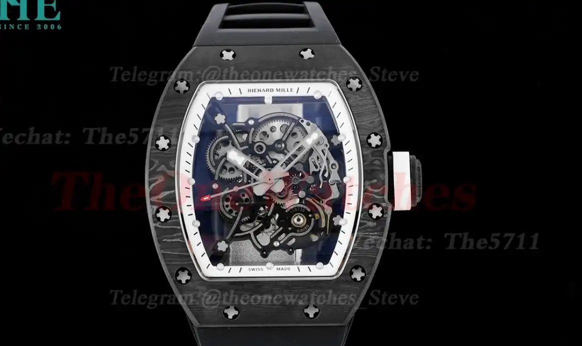 RM055 Real NTPT Skeleton White Dial RMF RMUL2