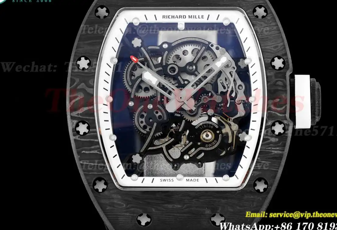 RM055 Real NTPT Skeleton White Dial RMF RMUL2