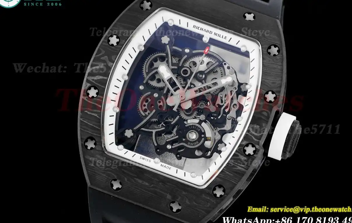 RM055 Real NTPT Skeleton White Dial RMF RMUL2